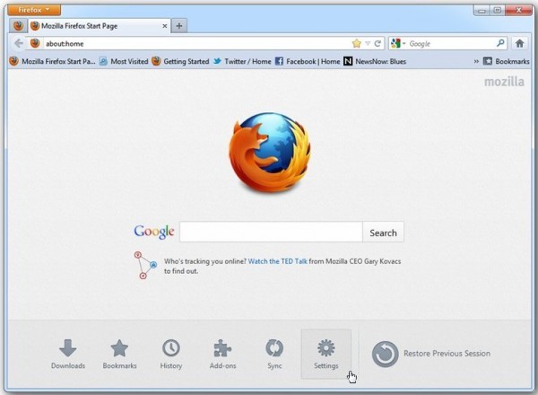 Firefox 13